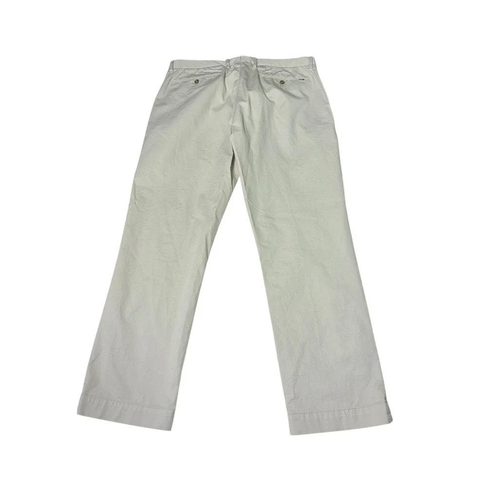 Polo Ralph Lauren Stretch Straight Fit‎ Chino Pants Khaki Men Size 36 30